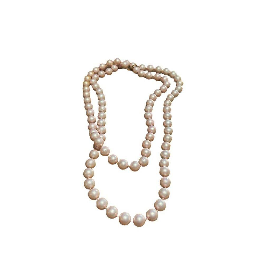 Women's Unbranded Pink Pearl Necklace One Size